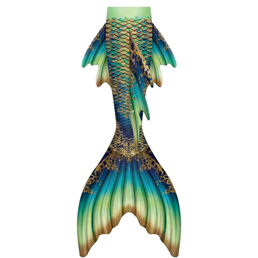 Mermaid Tails Fin Fun Elite | Viridian Calypso Elite Mermaid Tail