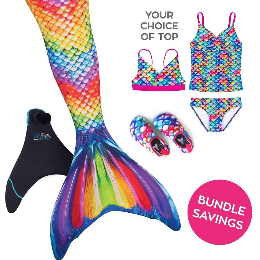 Mermaid Tails Fin Fun Mermaidens | Mermaidens Bundle: Rainbow Reef