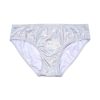 Swimwear Fin Fun Bottoms | White Iridescent Bikini Bottom