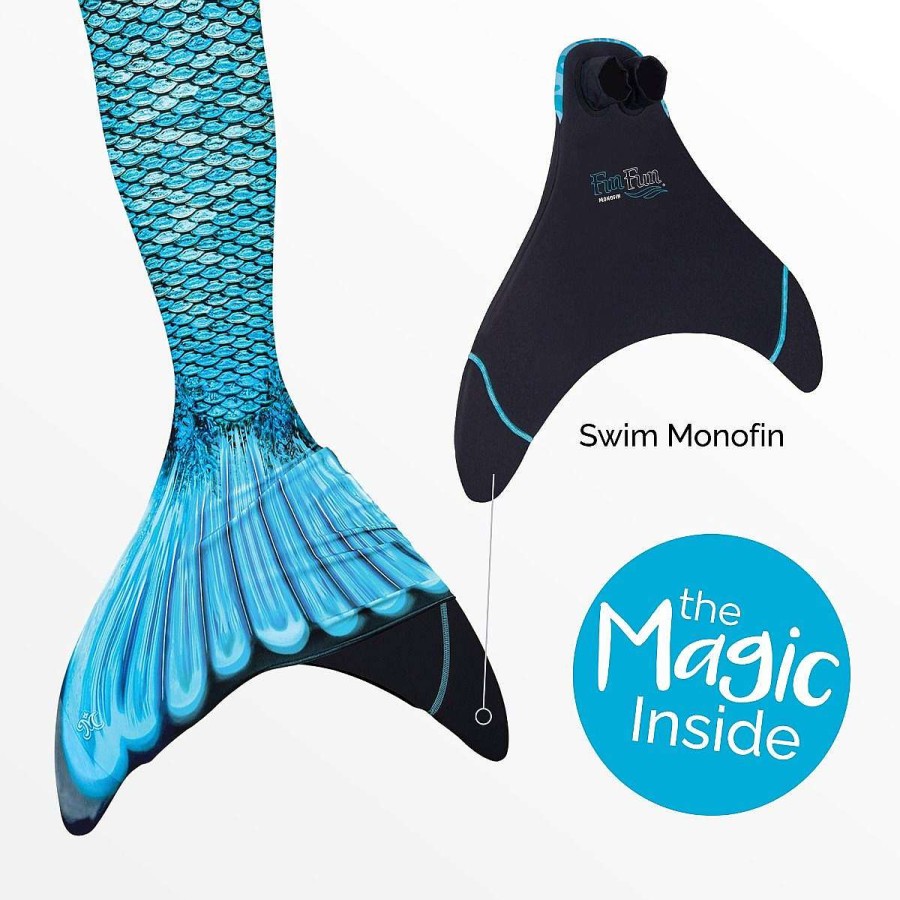 Mermaid Tails Fin Fun Mermaidens | Tidal Teal Mermaid Tail