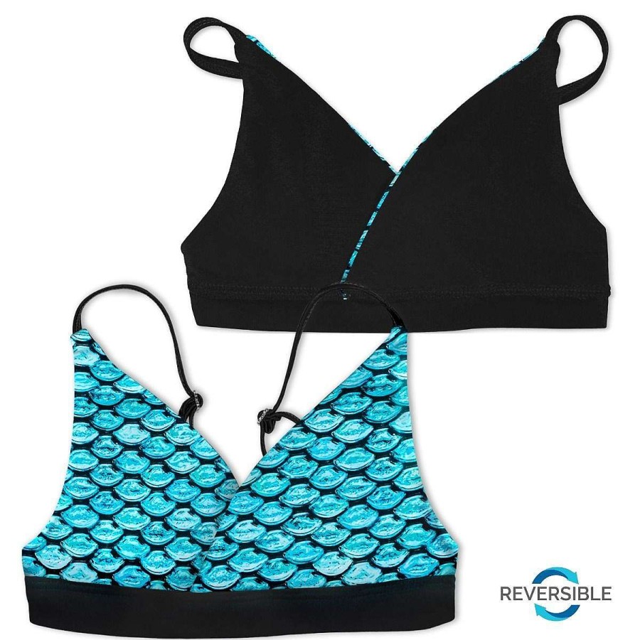 Swimwear Fin Fun Sets | Girls Tidal Teal Bikini Set