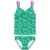 Swimwear Fin Fun Sets | Girls Celtic Green Tankini Set