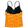 Swimwear Fin Fun Sets | Girls Tropical Sunrise Tankini Set