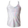 Swimwear Fin Fun Tops | Iridescent Tankini Top