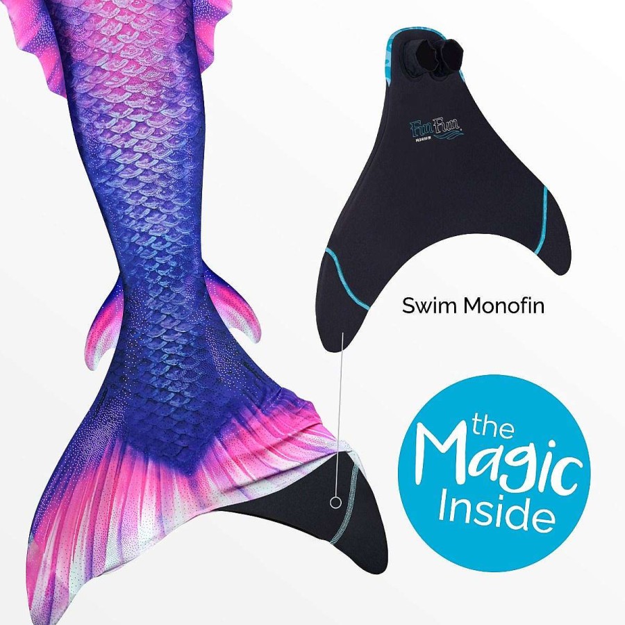 Mermaid Tails Fin Fun Atlantis | Orchid Dusk Atlantis Mermaid Tail