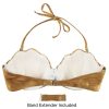 Swimwear Fin Fun Tops | Womens Sandbar Royal Shell Bikini Top