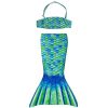 Mermaid Tails Fin Fun Mermaidens | Aussie Green Toddler Tail And Bandeau Set