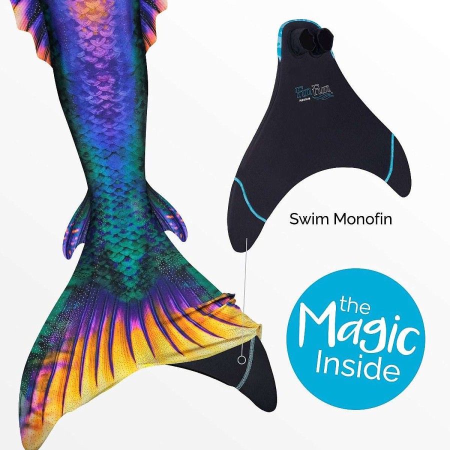 Mermaid Tails Fin Fun Atlantis | Riptide Atlantis Mermaid Tail