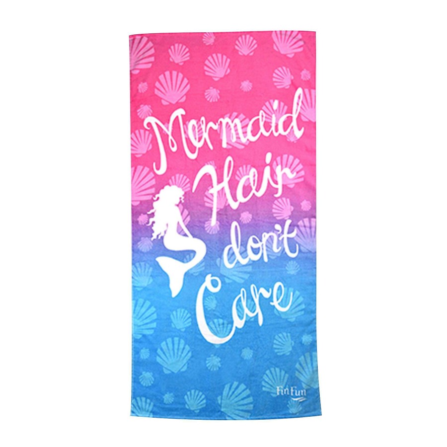 Swim Accessories Fin Fun | Mermaid Hair Don'T Care Towel