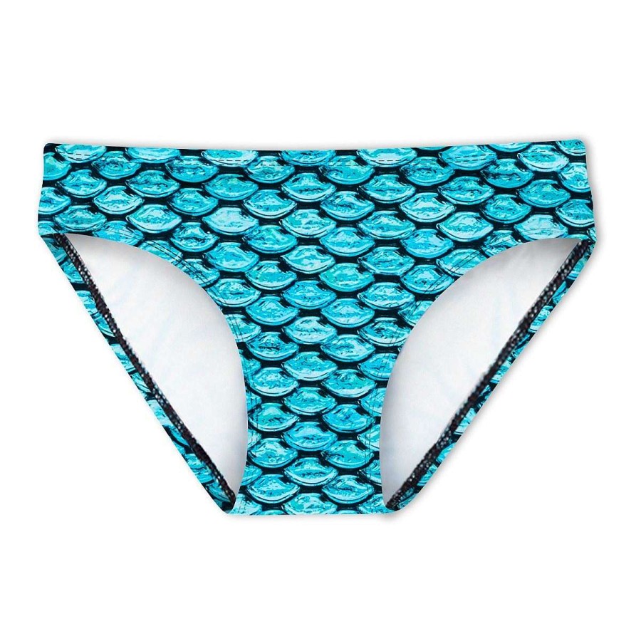 Swimwear Fin Fun Bottoms | Tidal Teal Bikini Bottom