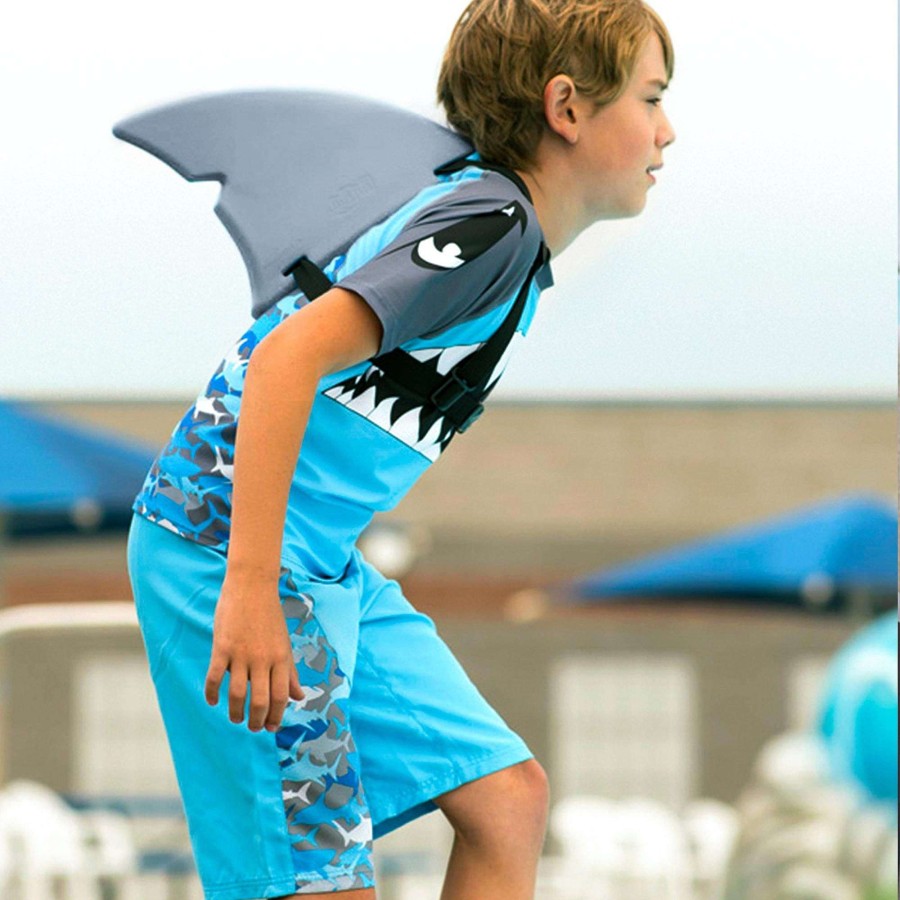 Swimwear Fin Fun Swim Shorts | Shark Board Shorts