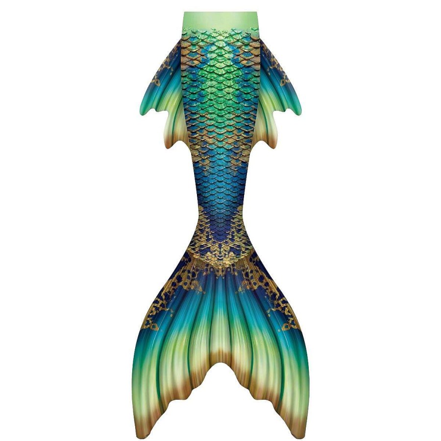 Mermaid Tails Fin Fun Elite | Viridian Calypso Elite Mermaid Tail