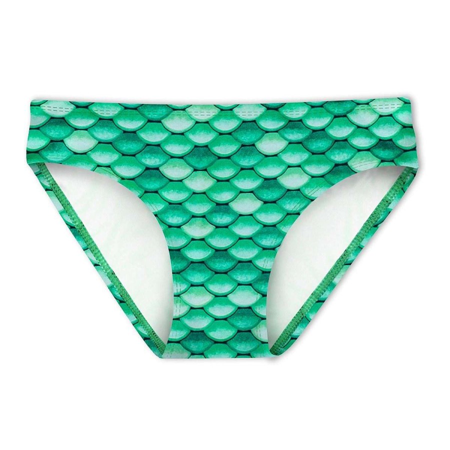 Swimwear Fin Fun Bottoms | Celtic Green Bikini Bottom