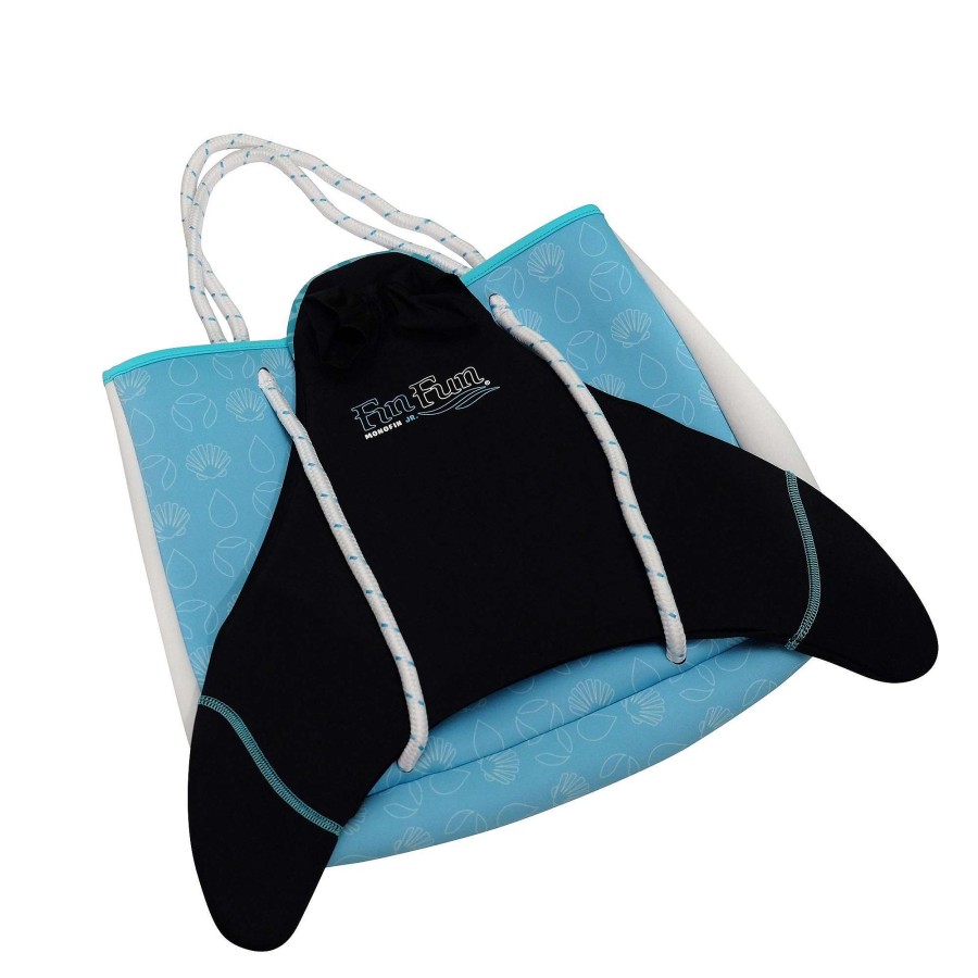 Swim Accessories Fin Fun | Blue Neoprene Tote Bag