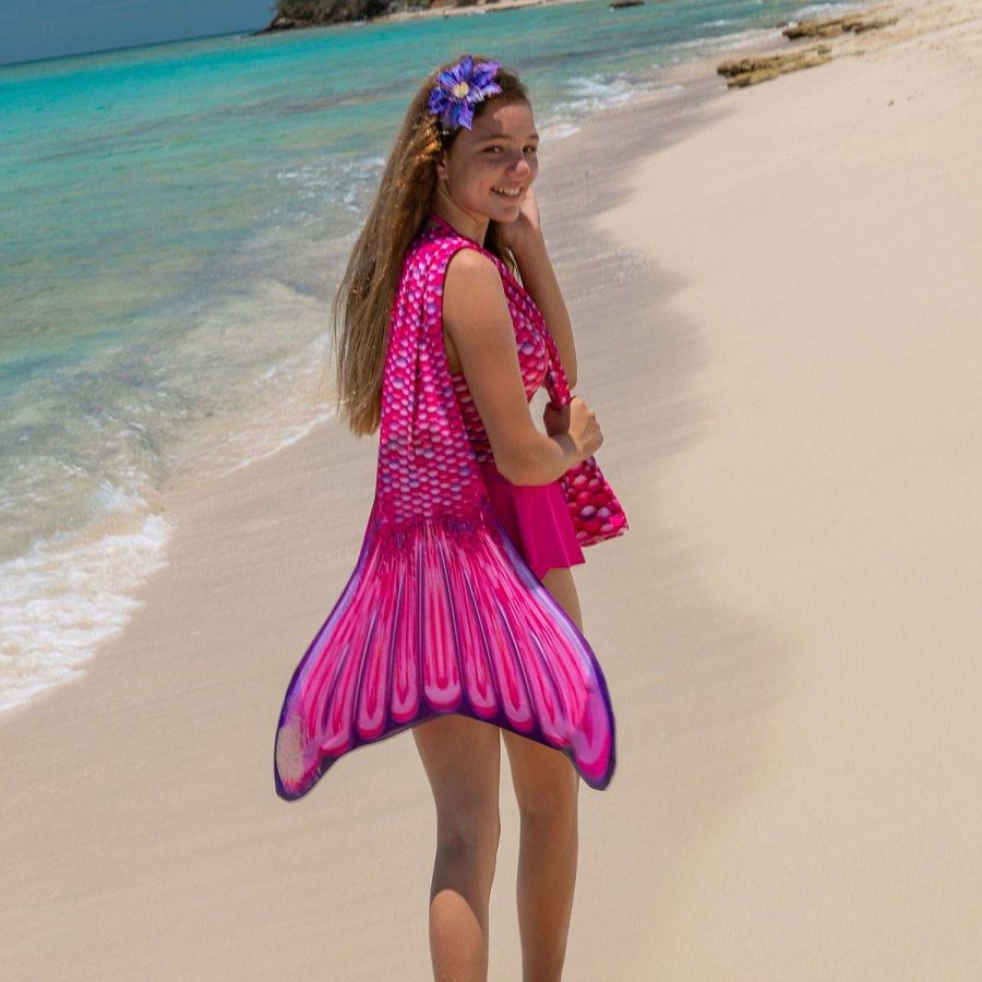 Mermaid Tails Fin Fun Mermaidens | Malibu Pink Mermaid Tail