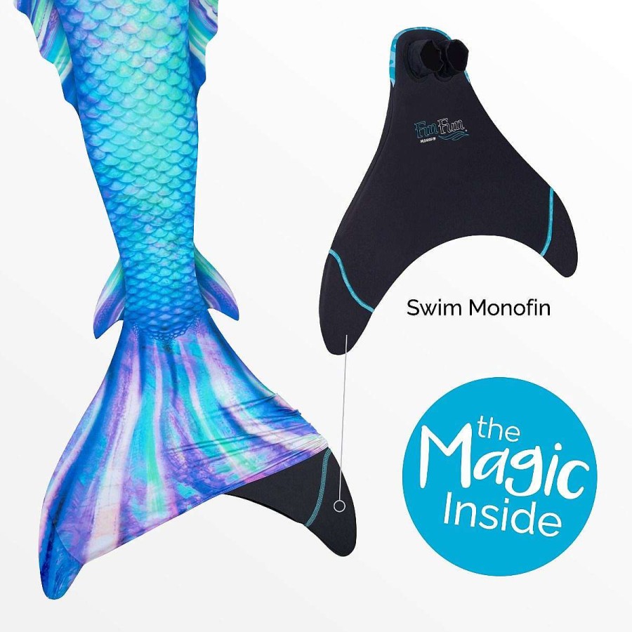 Mermaid Tails Fin Fun Atlantis | Pacific Pearl Atlantis Mermaid Tail