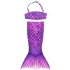 Mermaid Tails Fin Fun Mermaidens | Asian Magenta Toddler Tail And Bandeau Set