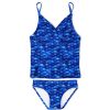 Swimwear Fin Fun Sets | Girls Arctic Blue Tankini Set