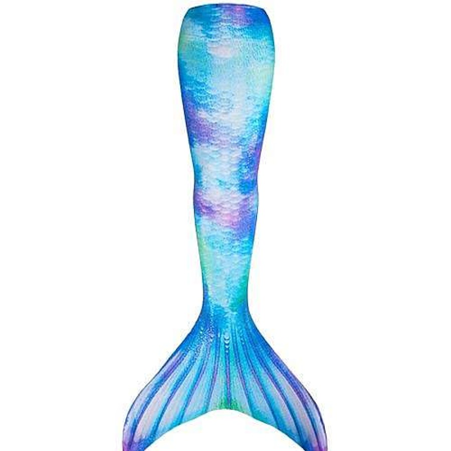 Mermaid Tails Fin Fun Limited Edition | Watercolor Waves Mermaid Tail