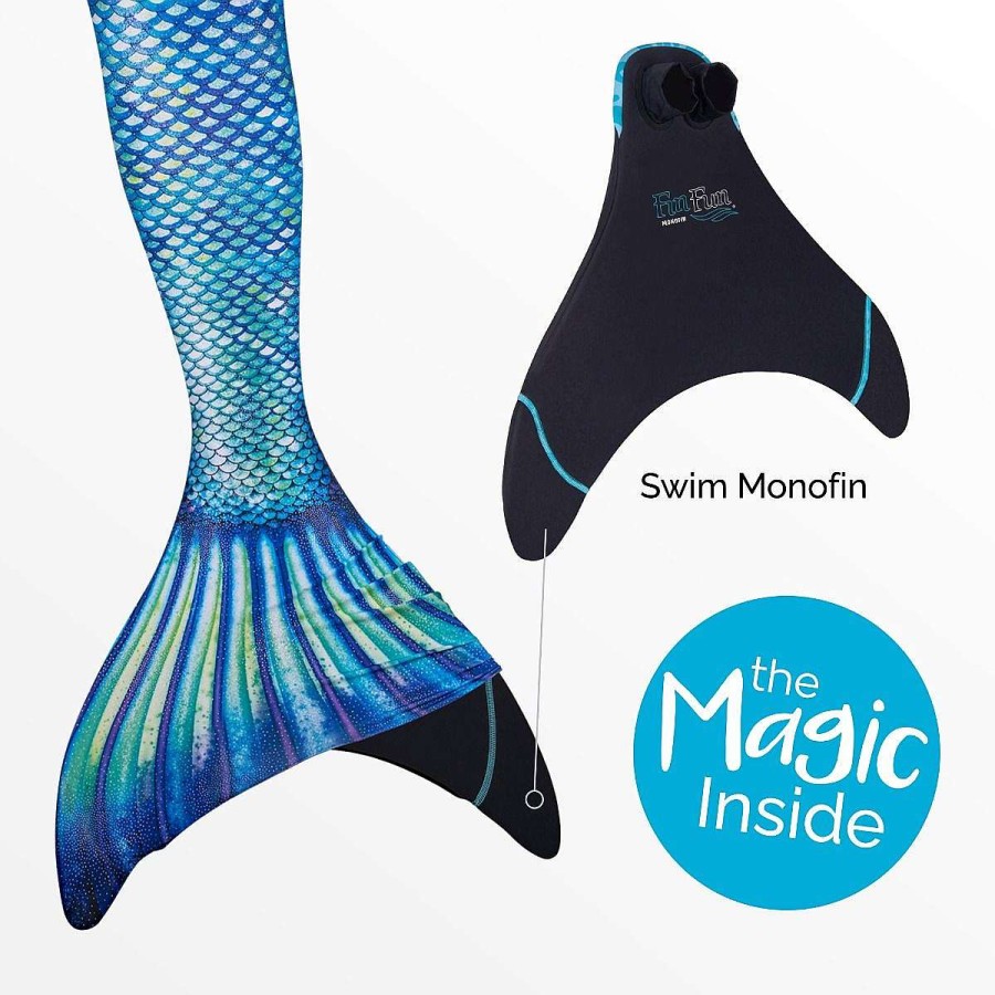 Mermaid Tails Fin Fun Limited Edition | Sapphire Sea Mermaid Tail