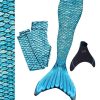 Mermaid Tails Fin Fun Mermaidens | Tidal Teal Mermaid Tail Set & Leggings Bundle