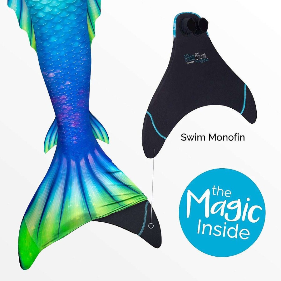 Mermaid Tails Fin Fun Atlantis | Northern Lights Atlantis Mermaid Tail