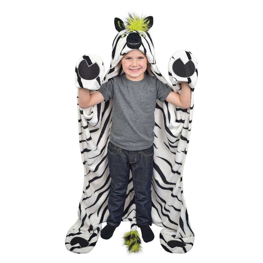 Blankets Fin Fun Halloween | Wild Things Zebra Blanket